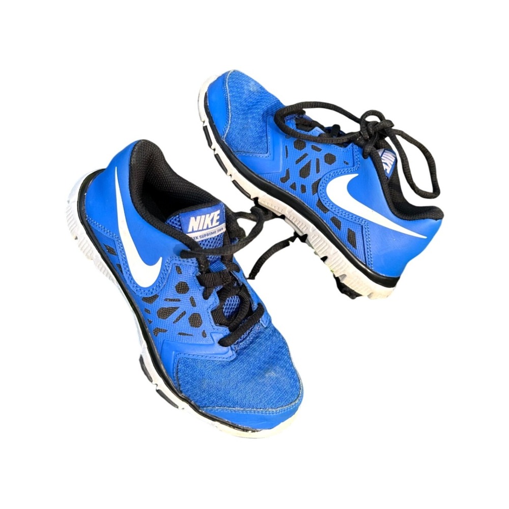Nike Boy's Flex Supreme TR‎ 4 Athletic Shoes Size 13 Game Royal/Black